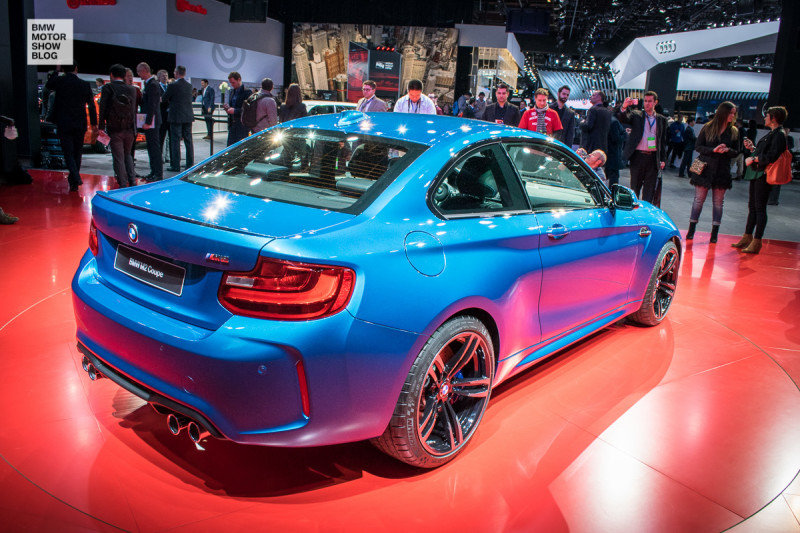 Weltpremiere: Das BMW M2 Coupé live auf der NAIAS Detroit 2016 - Heckansicht