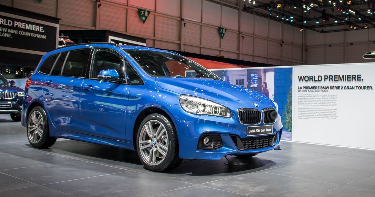 BMW 2 Series Gran Tourer (F46) - Live, Geneva 2015