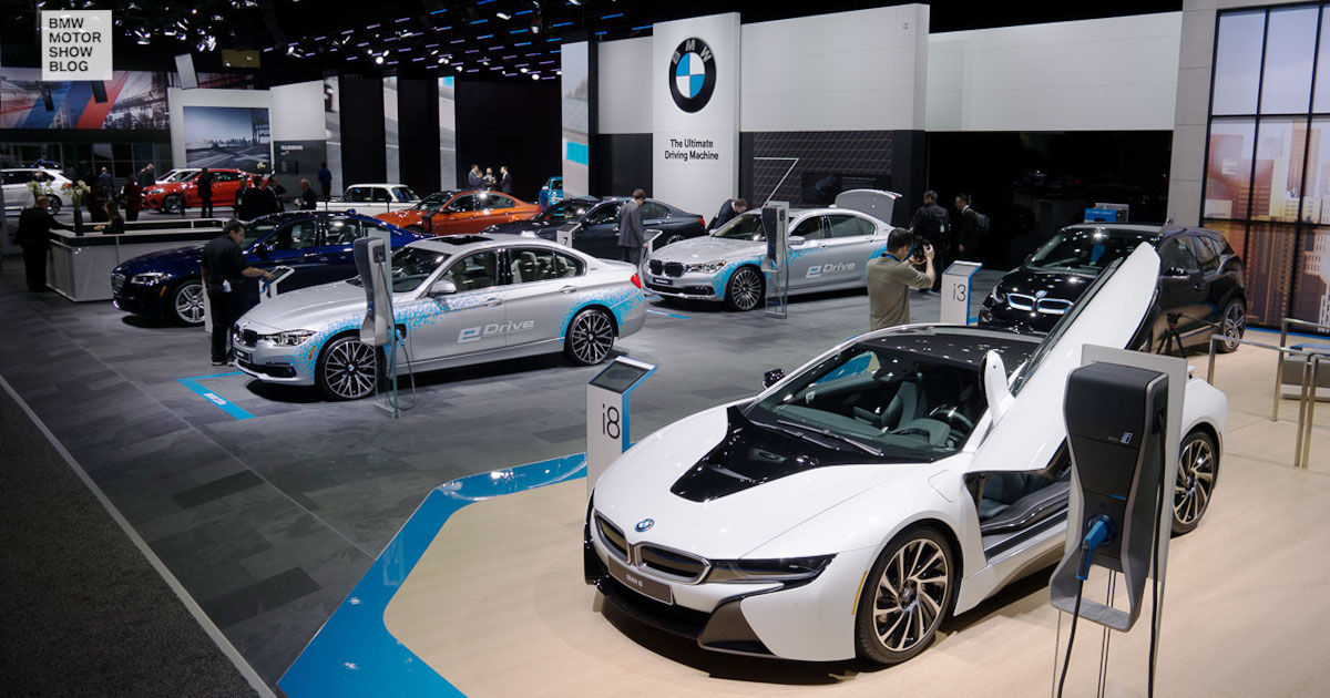 BMW auf der NAIAS, Detroit 2016 - Auf dem Stand