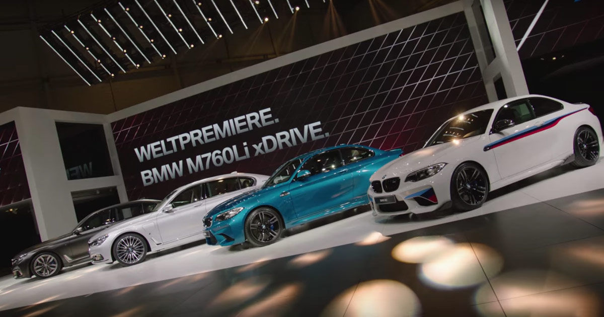BMW auf dem Auto Salon Genf - Video