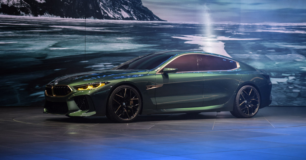 BMW Concept M8 Gran Coupé auf dem Genfer Autosalon